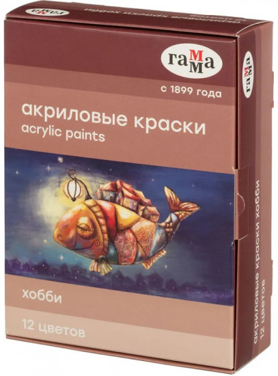 Краски акриловые декоративные
