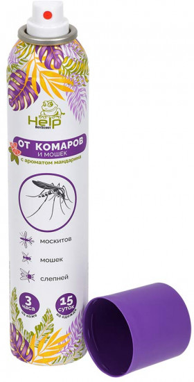 Аэрозоль от комаров и мошек