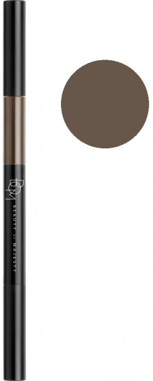 Карандаш для бровей 3 в 1, оттенок 01 Gray Brown