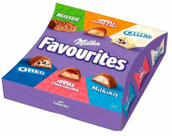 Конфеты шоколадные «Milka Favourites»