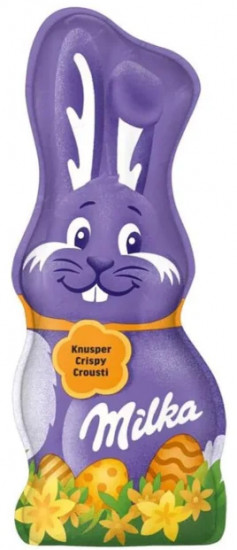 Шоколадная Фигурка Зайчик Milka Crispy 45 гр