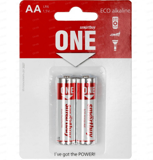 Набор батареек алкаиновых Smartbuy SOBA-2A02B-Eco