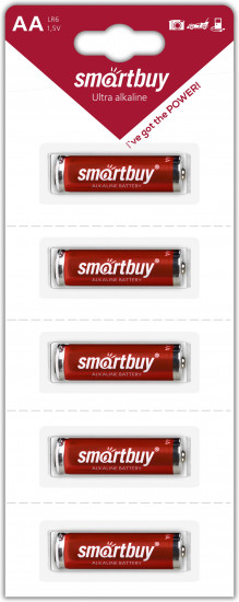 Набор батареек алкалиновых Smartbuy SBBA-2A05B
