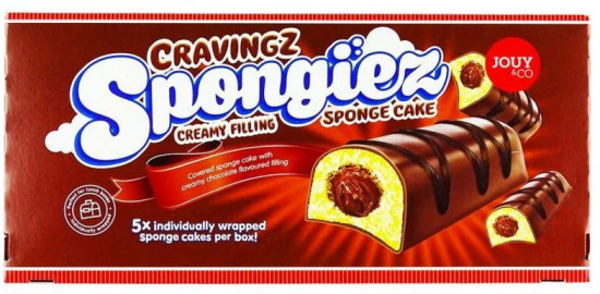 Бисквит шоколадный «Cravingz Spongiez chocolate»