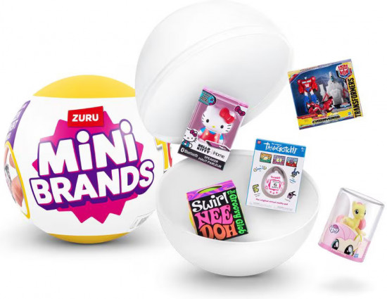 Мини-фигурки-сюрпризы «5 Surprise Mini Brands Global Series 3»