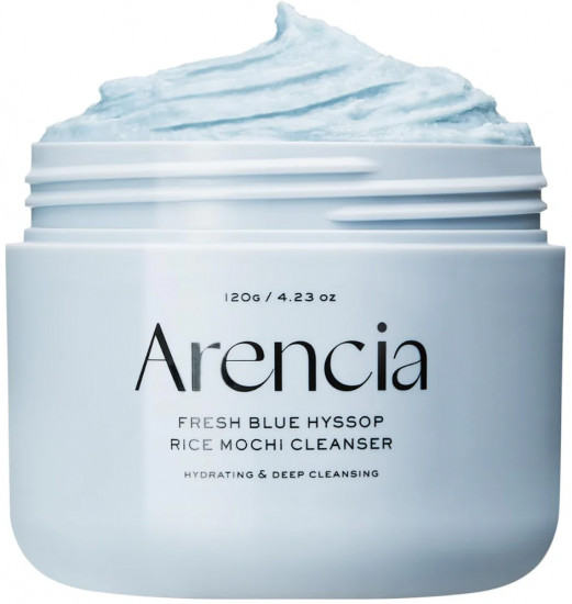 Средство очищающее с глиной и экстрактом иссопа «Fresh Blue Hyssop Rice Mochi Cleanser»
