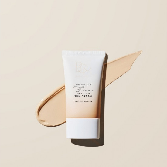 Крем для лица тональный «Foundation Free Tone Cover Sun Cream» SPF50 PA++++, оттенок Бежевый