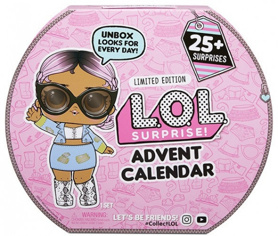 Календарь-сюрприз «L.O.L. Surprise! Outfit of the Day»