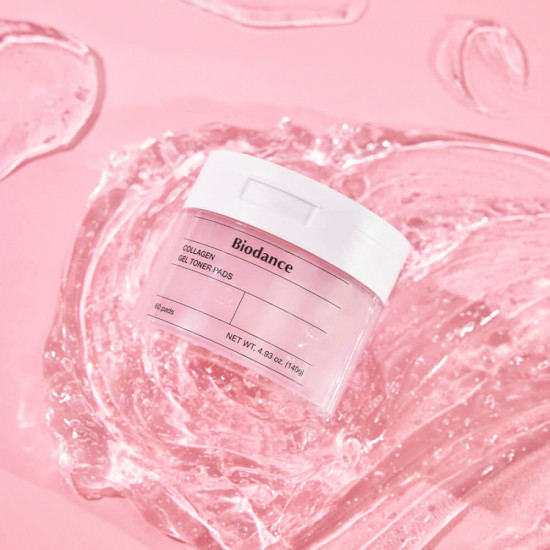 Гелевые тонер-пэды для лица с коллагеном «Collagen Gel Toner Pads»