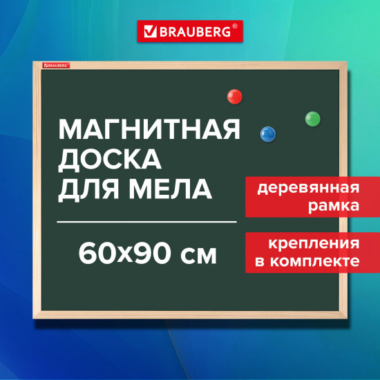 Доска для мела магнитная