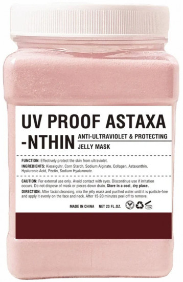 Альгинатная маска для лица «UV Proof Astaxa-nthin»