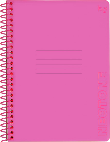 Тетрадь с пластиковой обложкой «Pink»