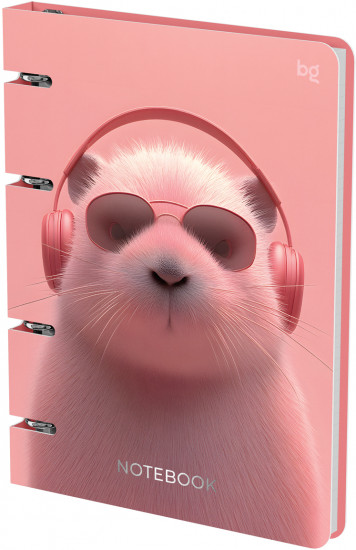 Тетрадь на кольцах «Music style»