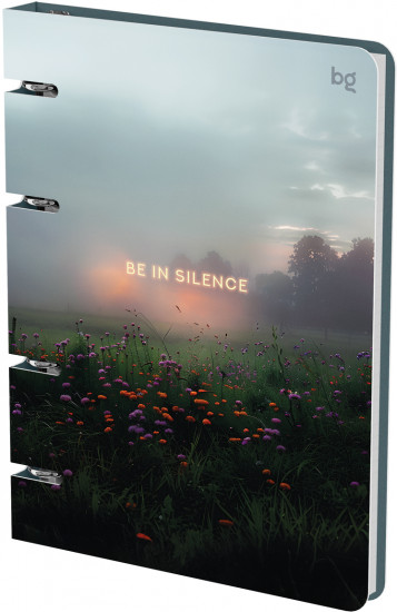 Тетрадь на кольцах «Silence»