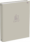 Тетрадь на кольцах с разделителями «Monocolor.City»