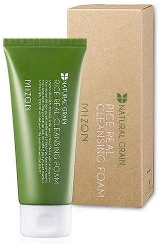 Пенка для умывания рисовая «Rice Real Cleansing Foam»