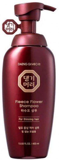 Шампунь бессульфатный для ослабленных и тонких волос «Fleece Flower Shampoo for Thinning Hair»