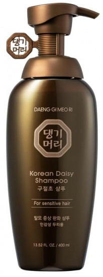 Успокаивающий бессульфатный шампунь для волос «Korean Daisy Shampoo For Sensitive hair»