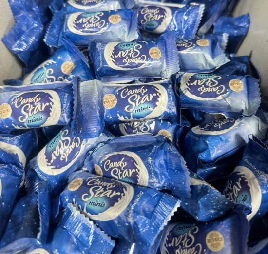 Суфле в молочном шоколаде в подарочной коробке «Candy Star»