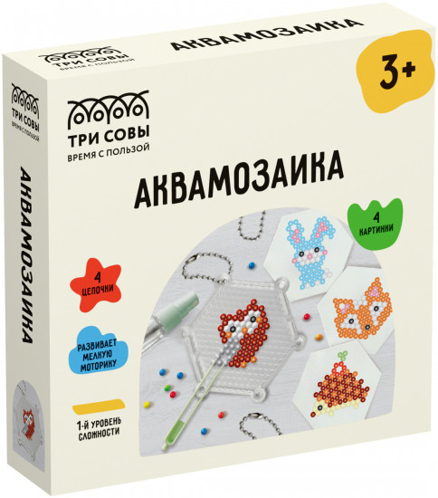 Аквамозаика для детей «Обитатели леса»
