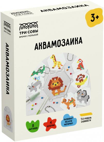 Аквамозаика для детей «Зоопарк»