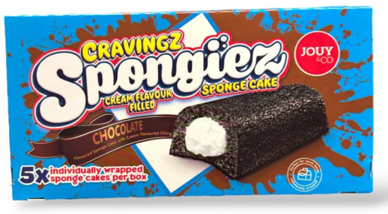 Бисквит шоколадный с кремовой начинкой «Cravingz Spongiez»