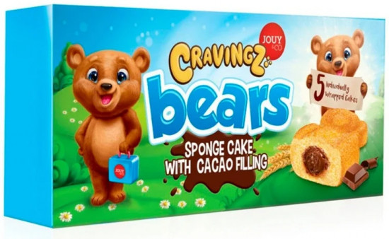 Кекс c шоколадной начинкой «Bears»
