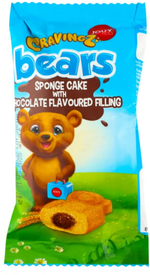 Бисквит c шоколадной начинкой «Cravingz Bears»