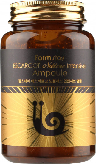 Сыворотка для лица с муцином улитки многофункциональная «Escargot Noblesse Intensive Ampoule»