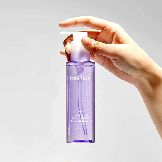 Гидрофильное масло от чёрных точек «Derma Nature Fresh Blackhead Jojoba Cleansing Oil»