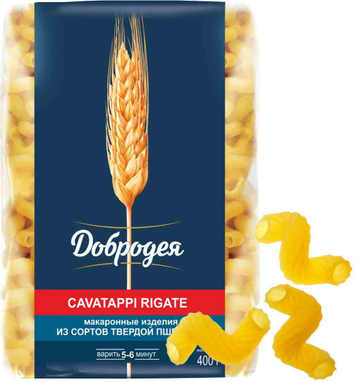 Макаронные изделия «Cavatappi rigate. Пружинка»