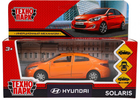 Машина инерционная «Hyundai Solaris»
