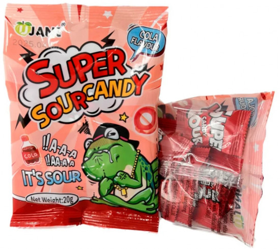 Леденцы «Super Sour Cola Flavor»