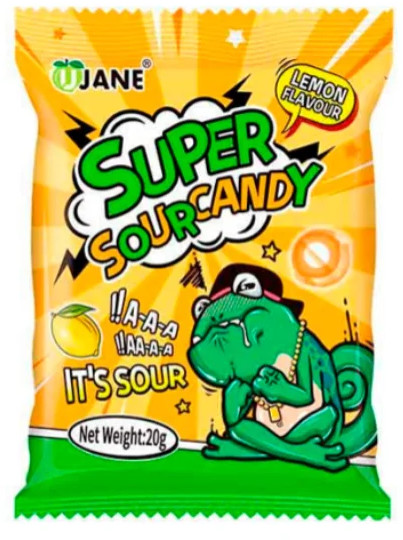 Леденцы «Super Sour Lemon Flavor»