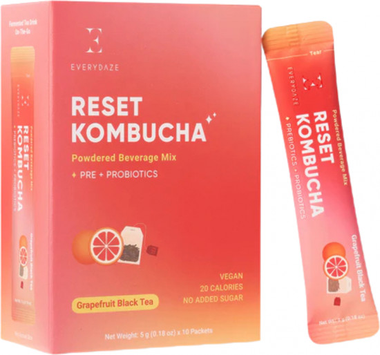 Комбуча растворимая со вкусом грейпфрута и чёрного чая «Reset»