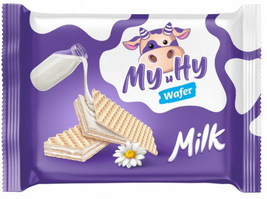 Вафли молочные «Му и Ну»