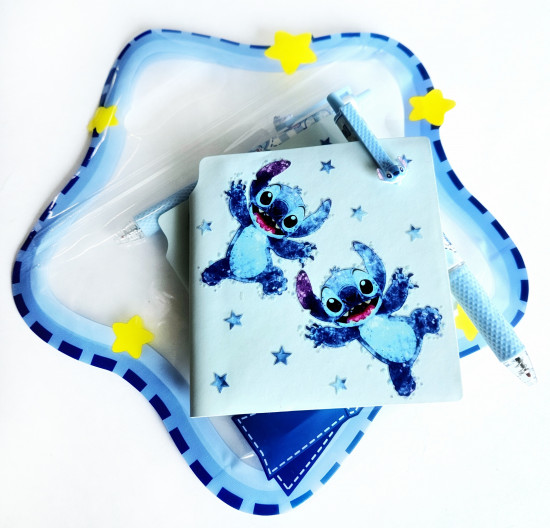 Блокнот с ручкой «Stitch»