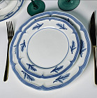 белый/синий