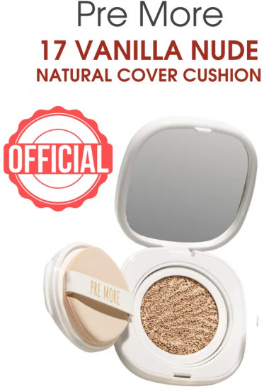 Кушон для лица «Natural Cover Cushion» SPF20 PA++, оттенок 17 Vanilla Nude