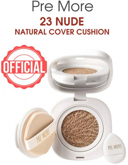 Кушон для лица «Natural Cover Cushion» SPF20 PA++, оттенок 23 Nude