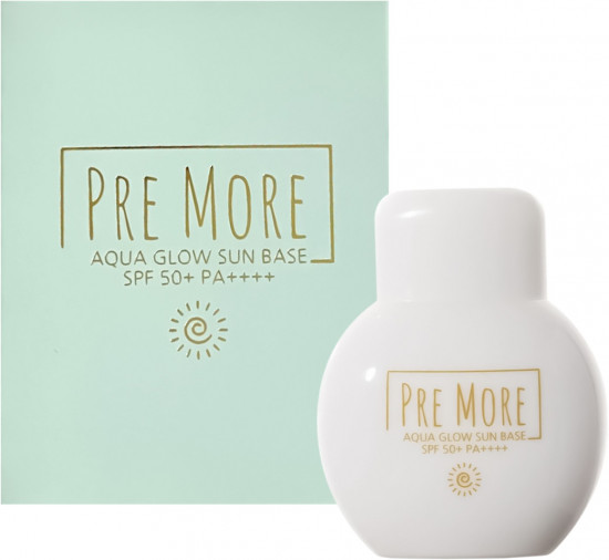 База под макияж SPF50+ «Aqua glow sun base»