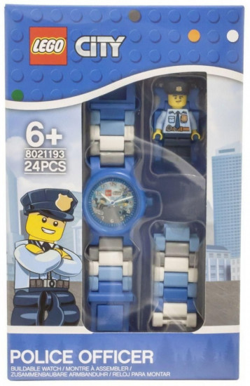 Наручные часы с минифигуркой «City Policeman»