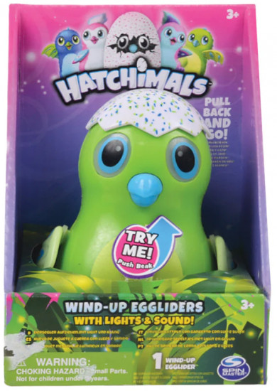 Игрушка со светом и звуком «Wind-Up Eggliders»