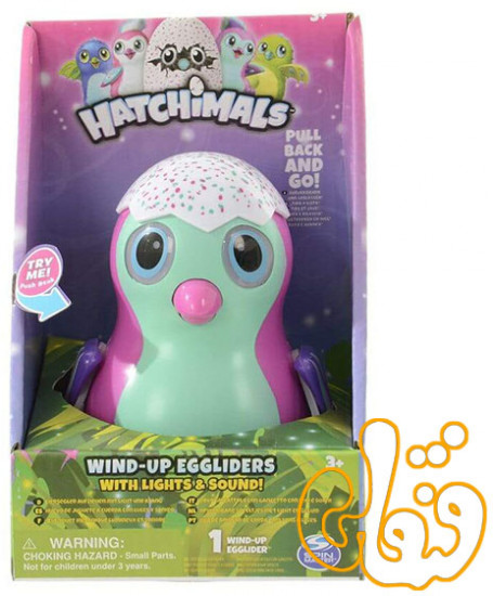Игрушка со светом и звуком «Wind-Up Eggliders»