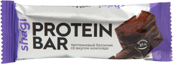 Батончик протеиновый со вкусом шоколада «Shagi»