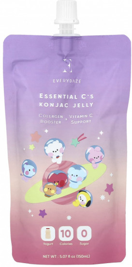 Желе со вкусом йогурта «Essential C’s Konjac Jelly»