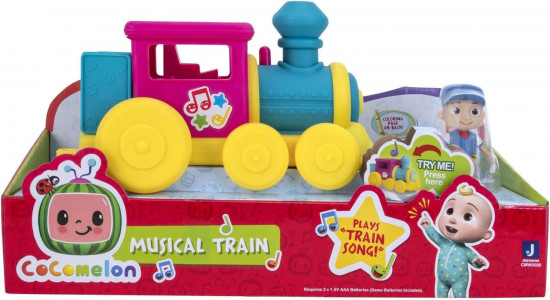 Интерактивный музыкальный паровозик «Cocomelon Music Train»