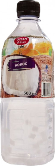 Напиток со вкусом и кусочками кокоса