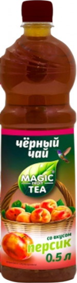 Черный чай со вкусом персика