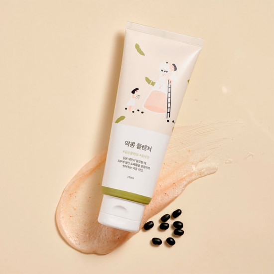 Пенка-скраб для умывания с соей питательная «Soybean Cleanser»